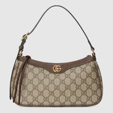 Kleine Ophidia Schultertasche Beige