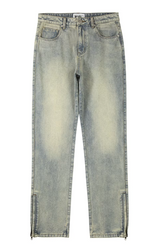 Aria Zip Denim Hose
