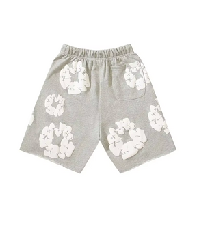 Blumen Kurzarmshirt 100% Baumwolle