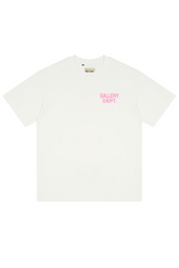 Rosafarbene Galerie-Tee