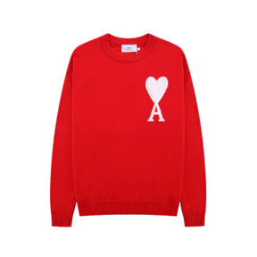 Herz-Sweater Pullover