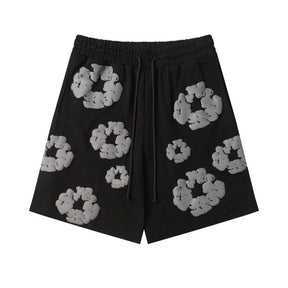 Schwarzes Denim-Set